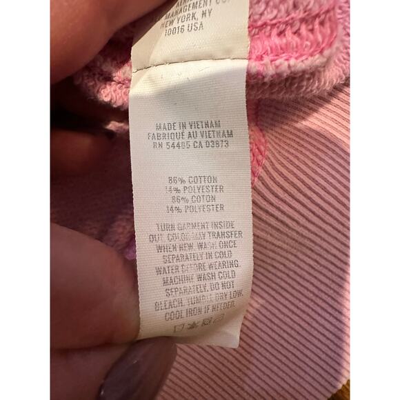 Aerie Women's The Chill Oversized Pullover Sweatshirt Bubblegum Pink Size Large - Picture 5 of 8